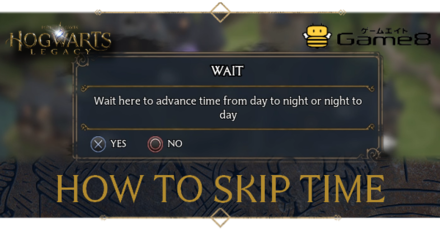 Hogwarts Legacy - How to Skip Time: Day and Night Cycle Explained