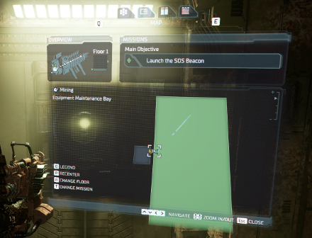 Dead Space Remake 2023 - Level 3 Security Clearance Lock 10 Map