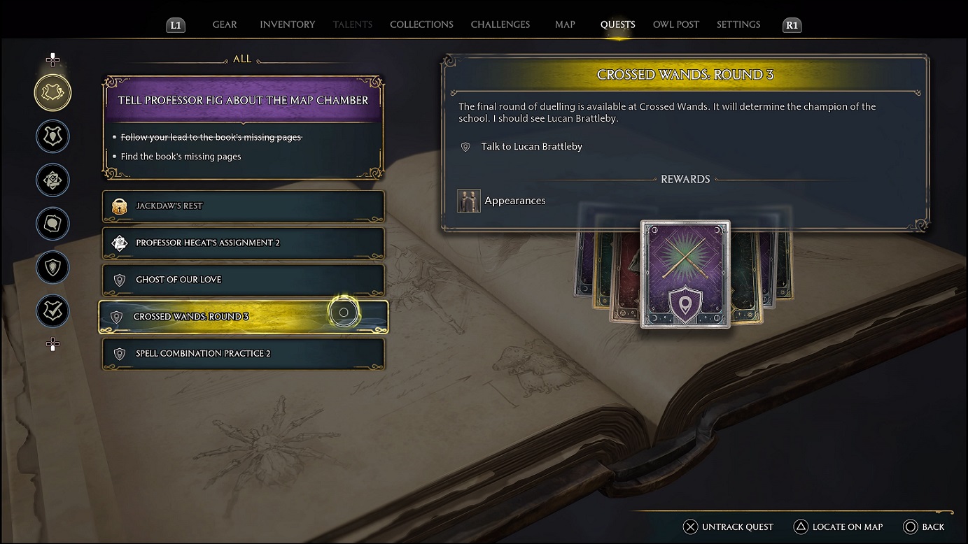 Hogwarts Legacy - Crossed Wands Round 3