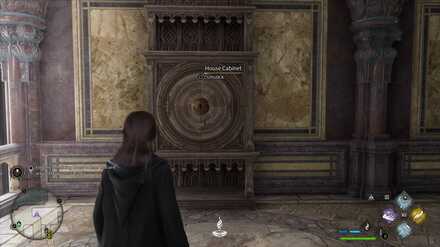 Hogwarts Legacy Daedalian Cabinet Dark Arts Classroom