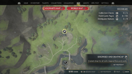 Hogwarts Legacy - North of Hogsmeade