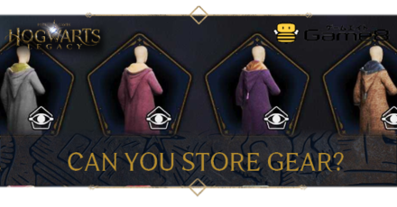 Hogwarts Legacy - Can You Store Gear