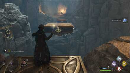 Hogwarts Legacy - Pulling a platform with Accio