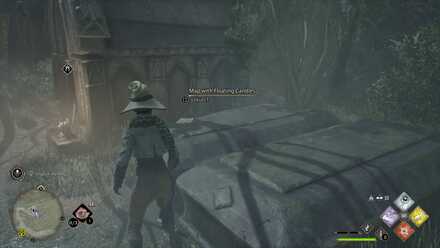 Hogwarts Legacy Map With Floating Candles Gryffindor