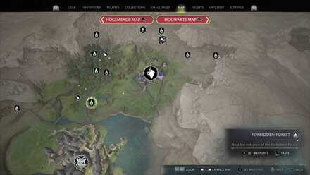 Hogwarts Legacy Floating Candles Map Treasure