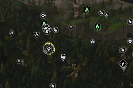 Mooncalf southwest of tower - Hogwarts Legacy