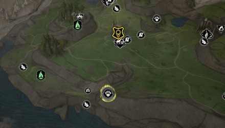 mooncalf den south of Feldcroft - Hogwarts Legacy