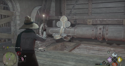 Hogwarts Legacy - Open the main gate 1