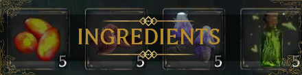 Hogwarts Legacy - Ingredients