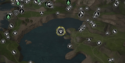 In Between Clagmar Coast and Manor Cape Toad- Hogwarts Legacy