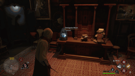 Hogwarts Legacy - Defence Against the Dark Arts Tower Demiguise Statue World View