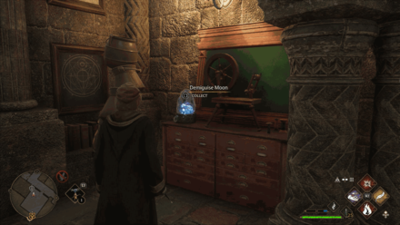 Hogwarts Legacy - Muggle Studies Classroom Demiguise Statue World View