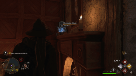 Hogwarts Legacy - House Across Brood and Peck Demiguise Statue World View