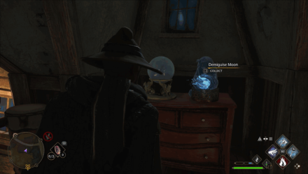 Hogwarts Legacy - House Near Ollivanders Demiguise Statue World View