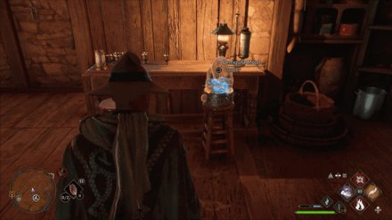 Hogwarts Legacy - Upper Hogsfield Demiguise Statue World View