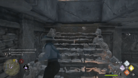 Hogwarts Legacy - Skeleton Staircase