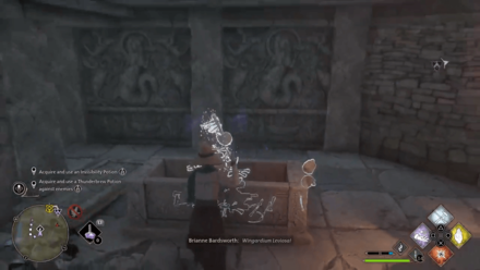 Hogwarts Legacy - Using Levioso on Bone Pile