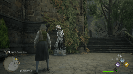 Hogwarts Legacy - Field Guide Page Statue