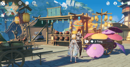 Genshin - Pefect Shot World Quest - Head to the North Wharf of Liyue Harbor