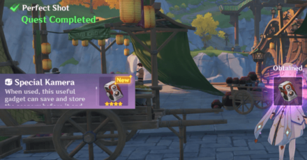 Genshin - Pefect Shot World Quest