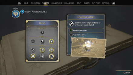 Hogwarts Legacy - Use Upgraded Accio and Levioso