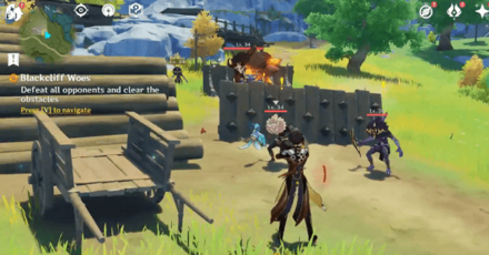 Blackcliff Woes Quest - Enemies Location