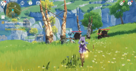 Blackcliff Woes Quest - Enemies Location