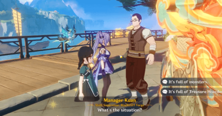 Blackcliff Woes Quest - Report to Manager Kuan