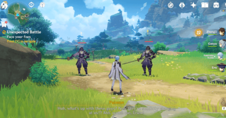 Genshin - Unexpected Battle Step 2 - Defeat the Yoriki Samurai