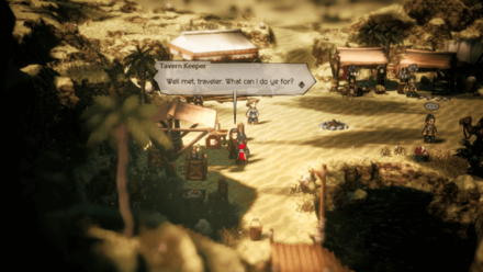 Octopath Traveler 2 - Tavern Keeper