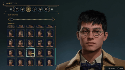Hogwarts Legacy - Harry Potter Hairstyle