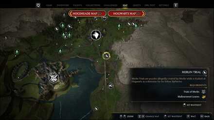 Hogwarts Legacy - Merlin Trial - Beside Hogsmeade Station