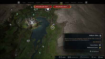 Hogwarts Legacy - Merlin Trial - South of Aranshire, beside the railway