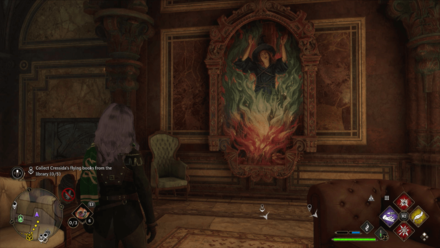 Painting in the DADA Tower Hogwarts LEgacy