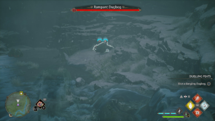 Hogwarts Legacy - Rampant Dugbog World Location