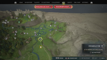 Hogwarts Legacy - Rampant Dugbog Map Location