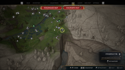 Hogwarts Legacy - Ogbert the Odd Map Location