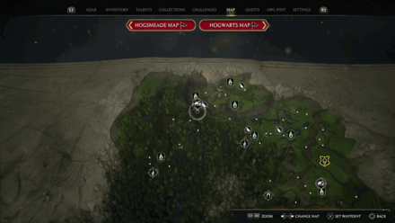 North Ford Bog Pitt-Upon-Ford map