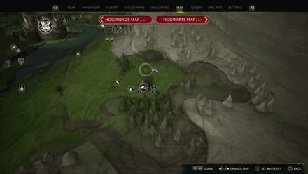 Hogwarts Valley Brocburrow map