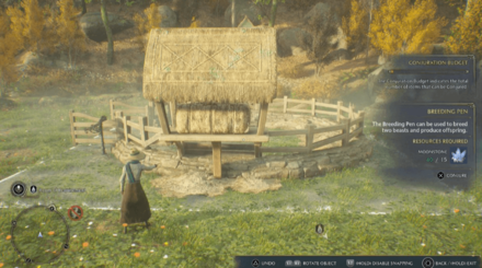 Hogwarts Legacy - Breeding Pen in Vivarium