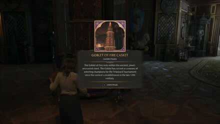Goblet of Fire Casket Hogwarts Legacy