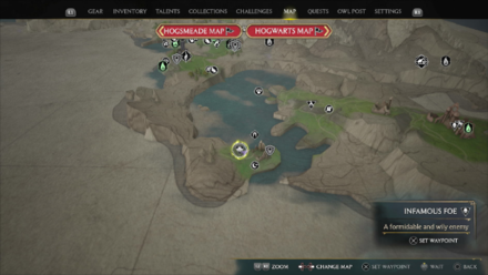 Hogwarts Legacy - Dunstan Trinity Map Location