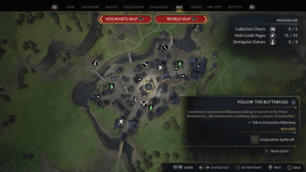 Hogwarts Legacy - Follow the Butterflies