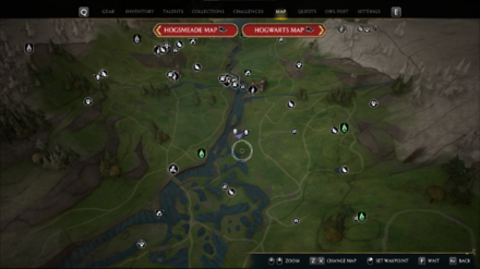 Hogwarts Legacy - Quagmire Troll Map Location