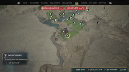 Hogwarts Legacy - Lord of the Manor Map Location