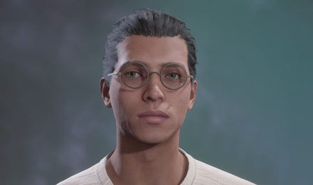 Silver Rimmed Circular Spectacles