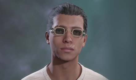 Blue Four Eyes Spectacles