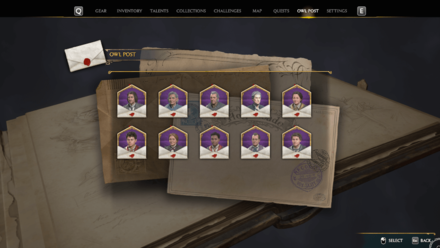 Hogwarts Legacy - Owl Post