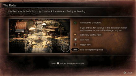 Octopath Traveler 2 - Radar Icons and What They Mean