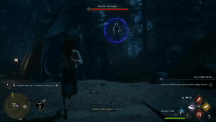 Hogwarts Legacy - Dueling Feats Timing